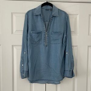 New York & Company SoHo Blouse Size Large